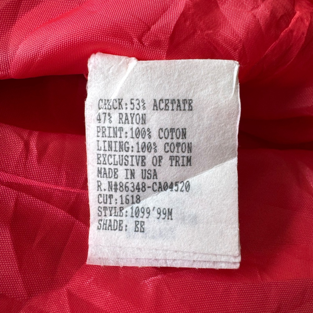 City Girl by Nancy Bolen pink blazer jacket Size 14 XL retro vintage style - Picture 12 of 13